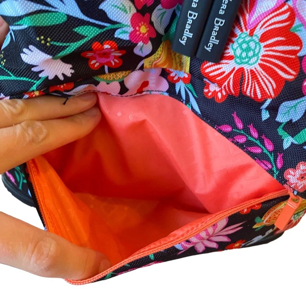 HP 🥳 🆕 VERA BRADLEY  | TANGERINE TWIST LIGHTEN UP ESSENTIAL LARGE BACKPACK